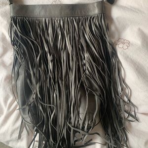 Frye fringe purse
